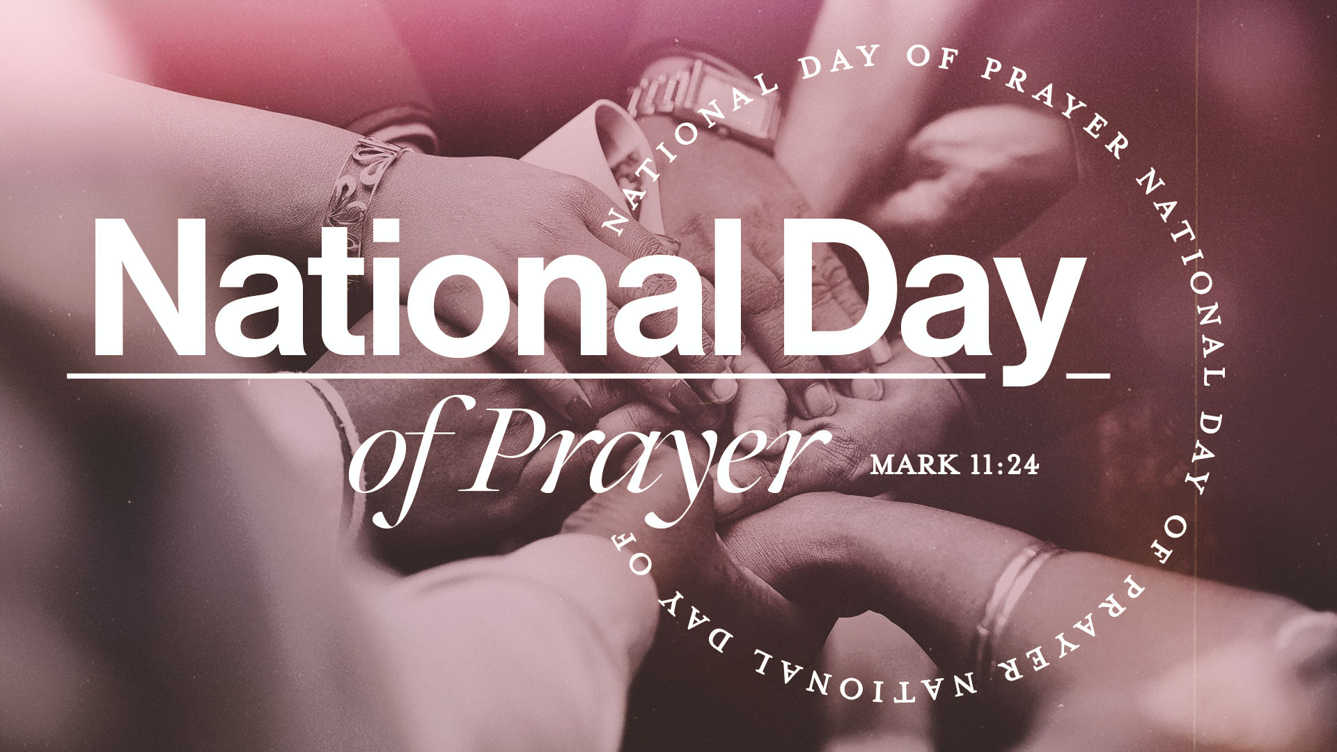 National Day of Prayer

Thursday | 6:00am, 11:00am, 5:00pm
May 1
